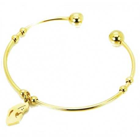 Women's open bangle bracelet,...