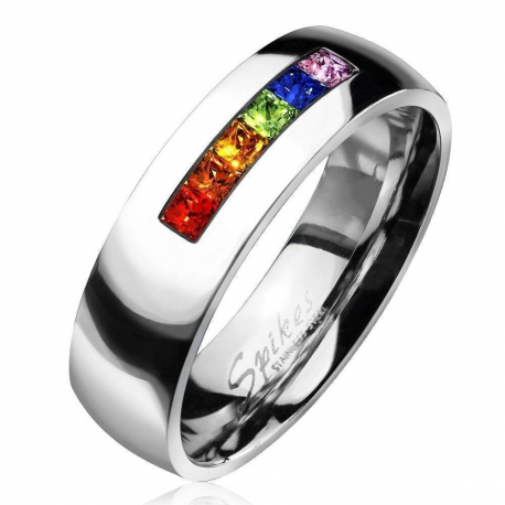 Anti-stress rotating black band steel ring for men and women